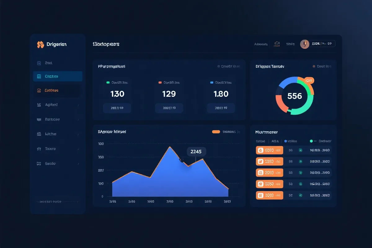 澳洲幸运20 数据仪表盘示意图